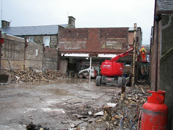 Demolition of the Picture House, Troon