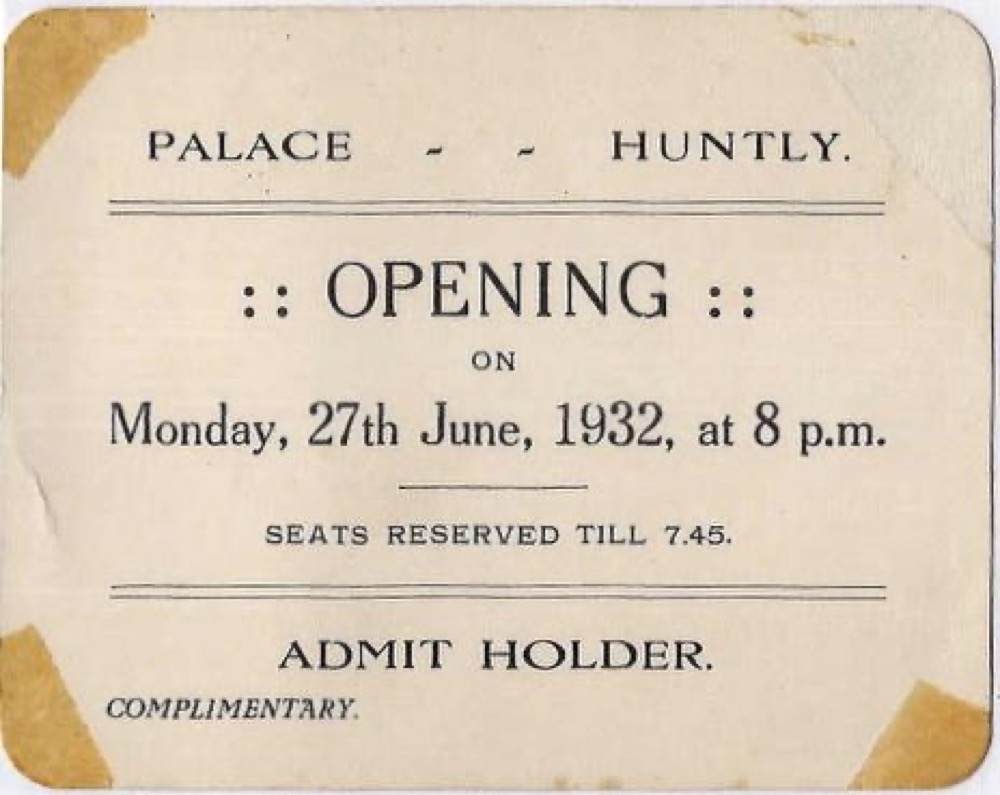 Palace (II) / New Palace / Playhouse, Huntly