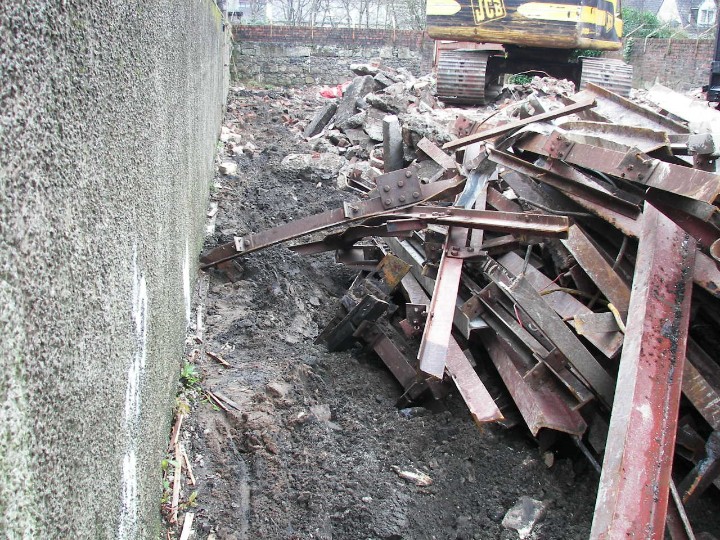 Demolition of the Picture House, Troon