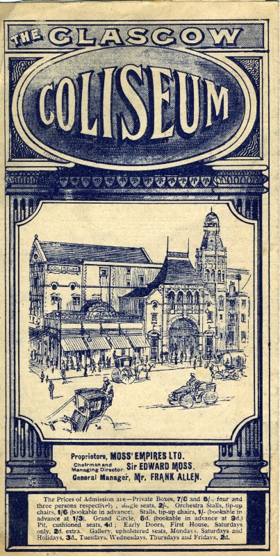 Coliseum (Cinerama), Glasgow