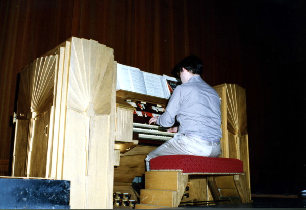 Michael Thomson playing the Compton organ