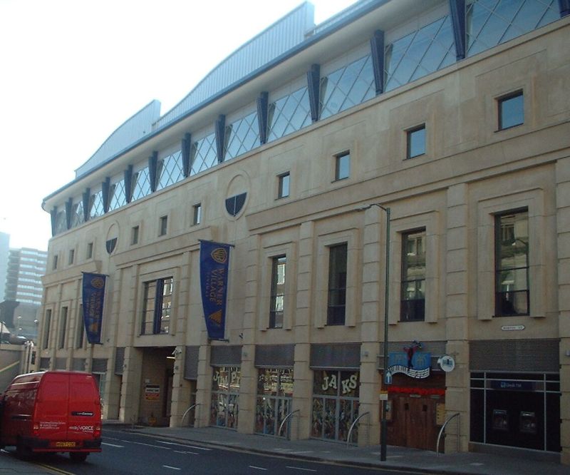 (Facade only; now snooker & nightclub) Warner Village / UGC — nottingham archive photograph
