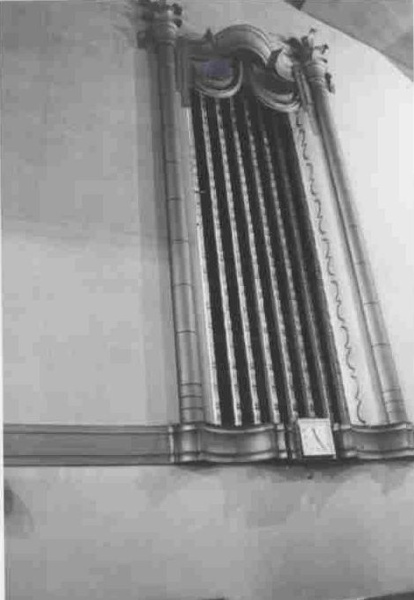 Organ grille detail