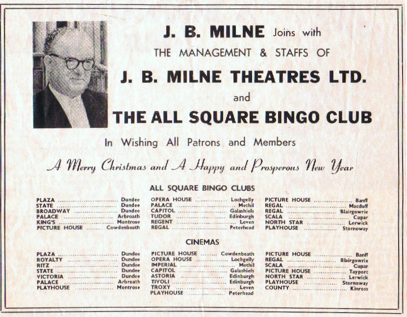 1966 JB Milne Circuit Christmas Greeting