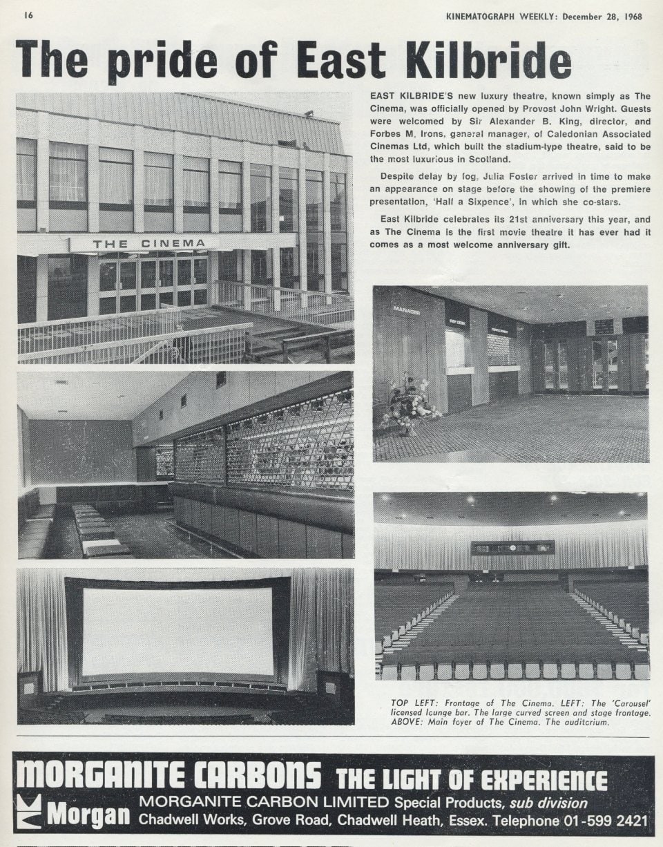The Cinema / Cinema 1 & 2, East Kilbride
