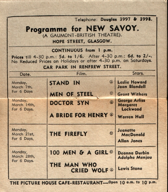 New Savoy, Glasgow