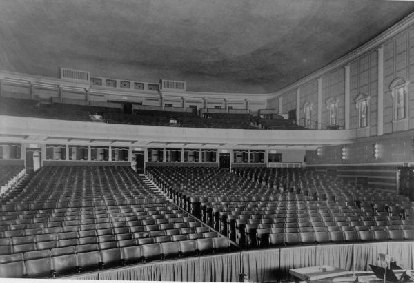 Original rear stalls and balcony