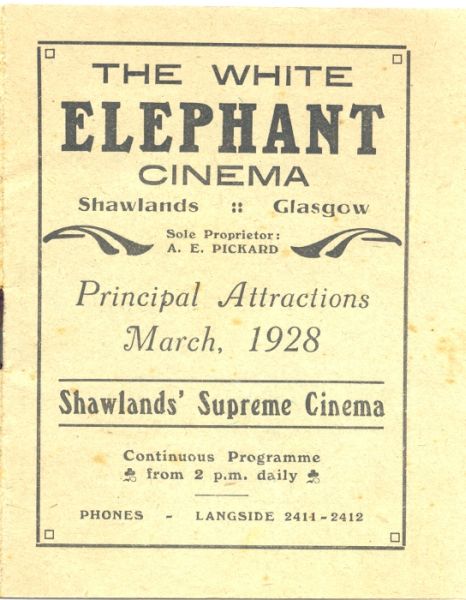 (White) Elephant, Glasgow
