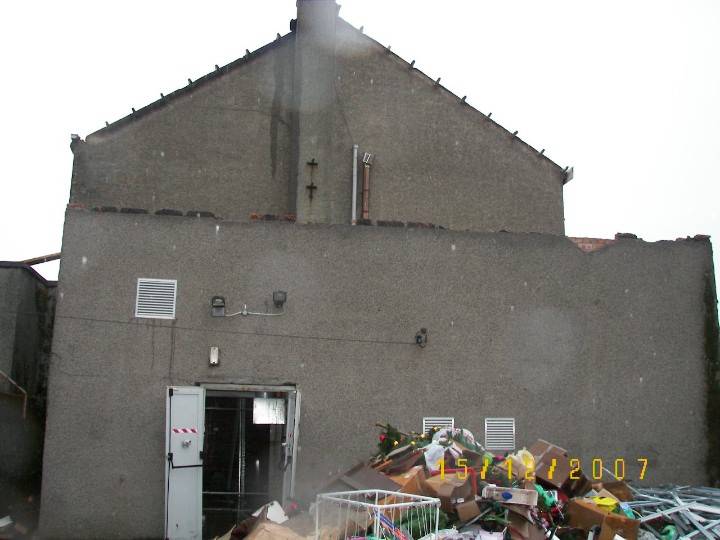 Demolition of the Picture House, Troon